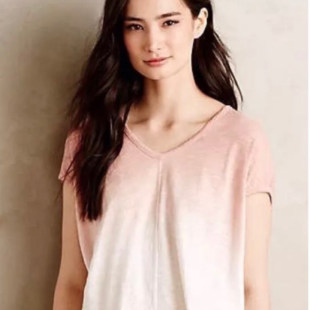 Anthropologie Ombre Kiri Cocoon Oversized Tunic Top S